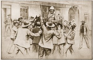 Le soulagement de Ladysmith : Tommy Atkins en demande, illustration de 